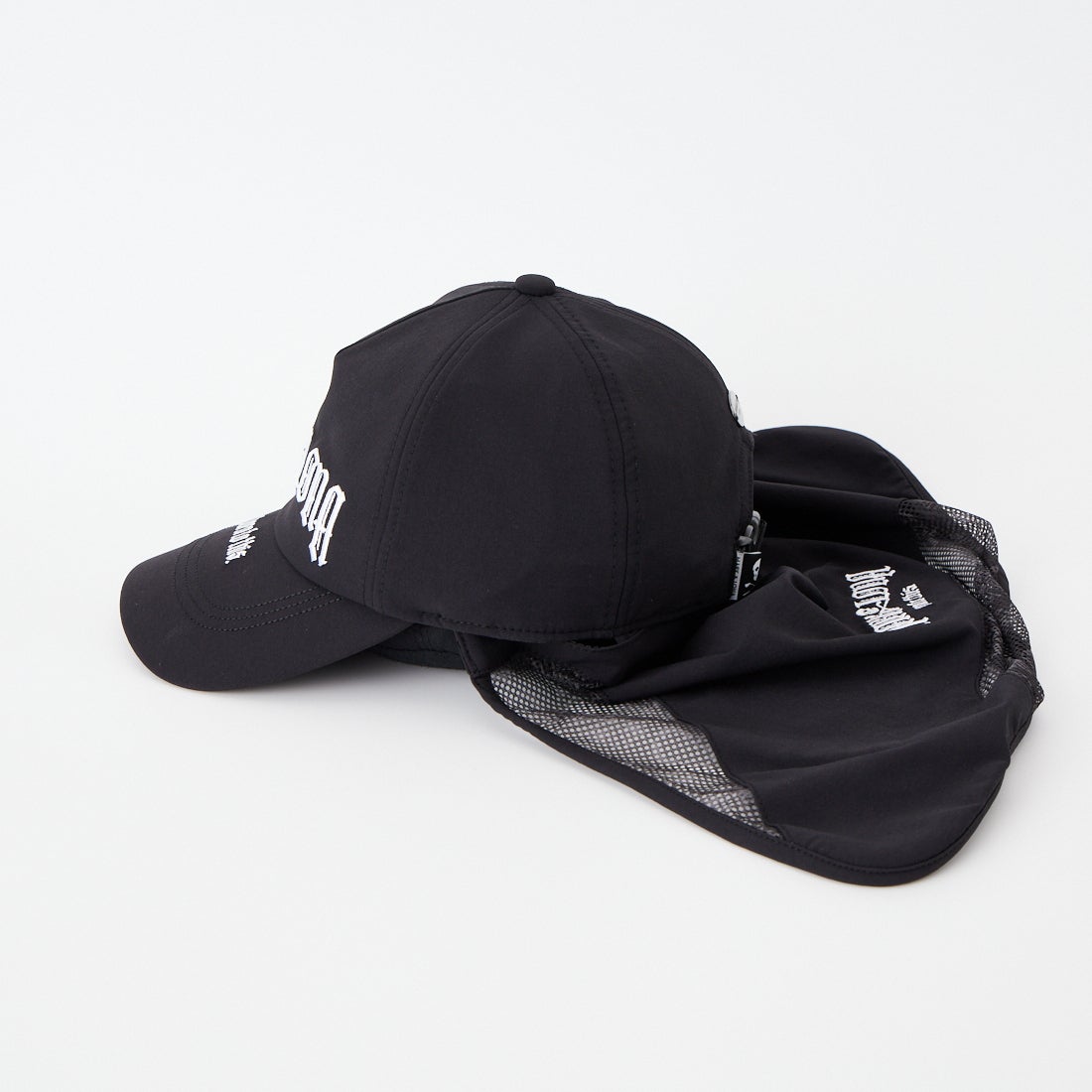 MARK & LONA [マークアンドロナ] 2WAYサンシールドキャップ [MLF-26C-FC01] BLACK