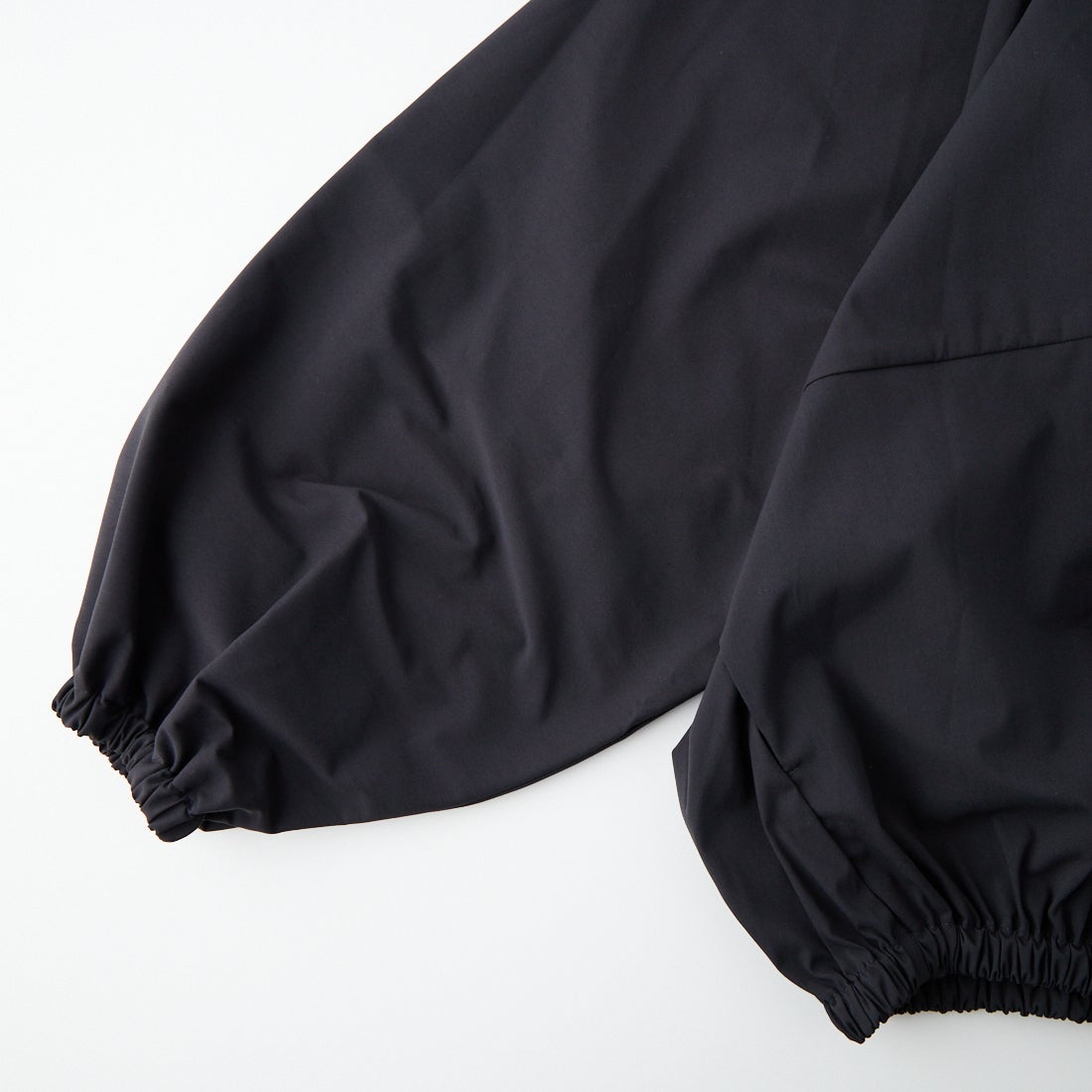 mizuiro ind [ミズイロインド] ハイネックジップブルゾン [3-270080] 99 BLACK
