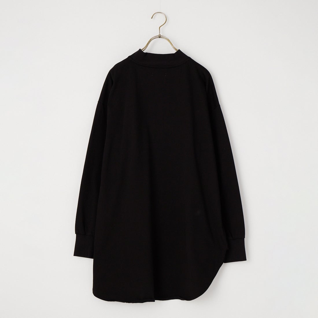 Commencement [コメンスメント] タートルネックチュニック [C-333] BLACK
