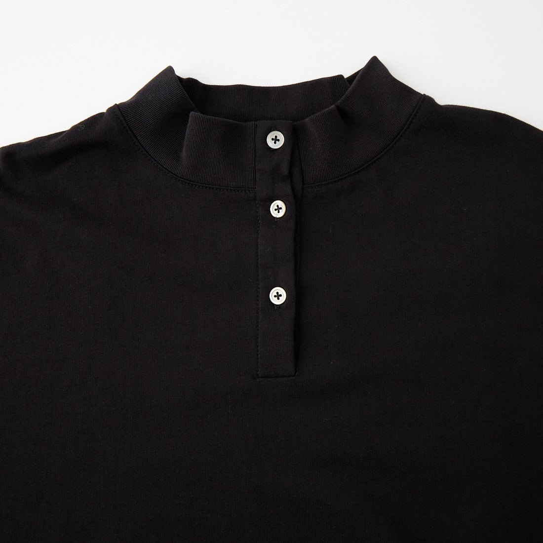Commencement [コメンスメント] タートルネックチュニック [C-333] BLACK