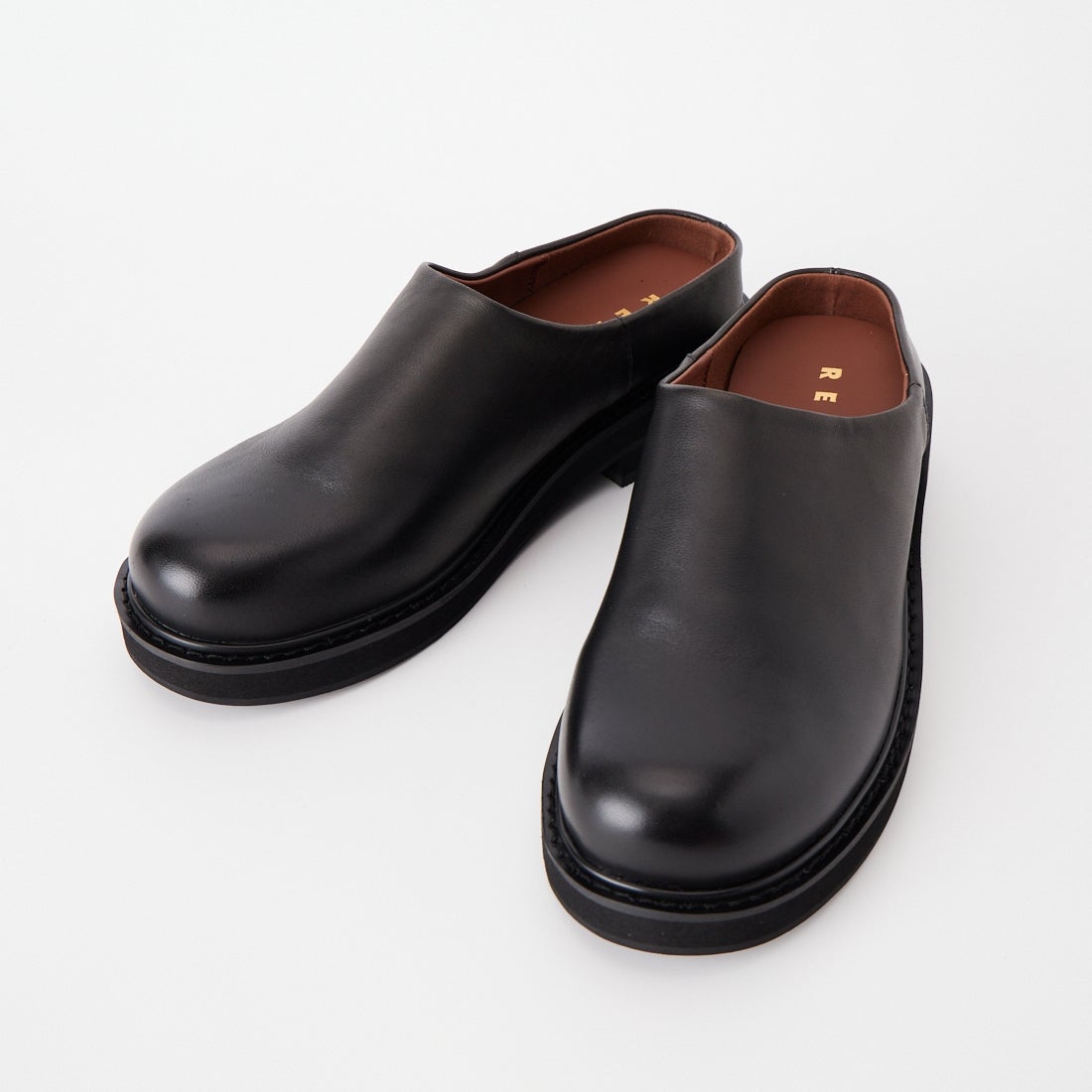 REMME [レメ] レザーサボシューズ [ZH-26W026-SO] NEGRO