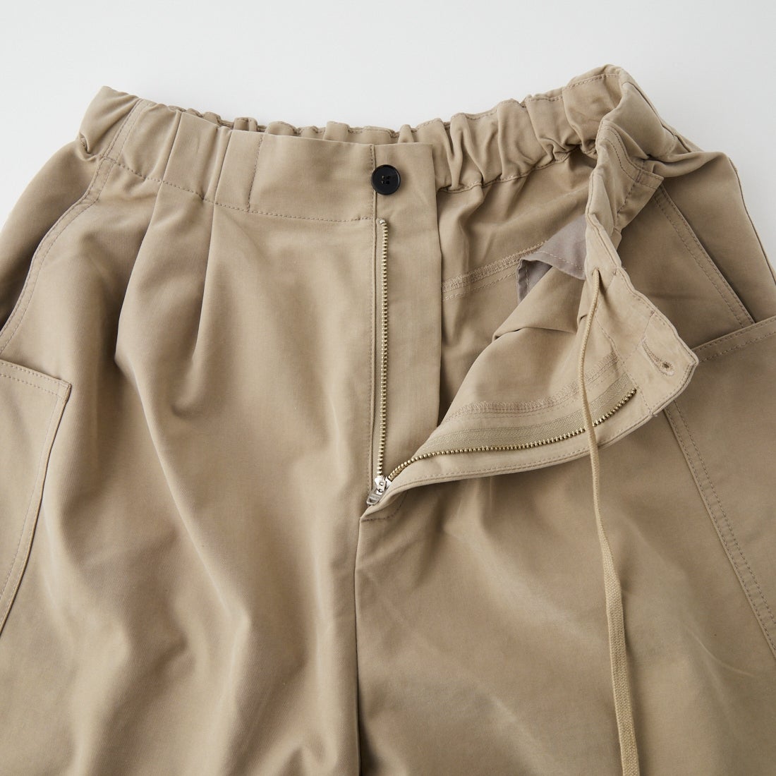 YENN [イエン] ウォッシュド ビッグポケットパンツ [Y254-31129-2] BEIGE