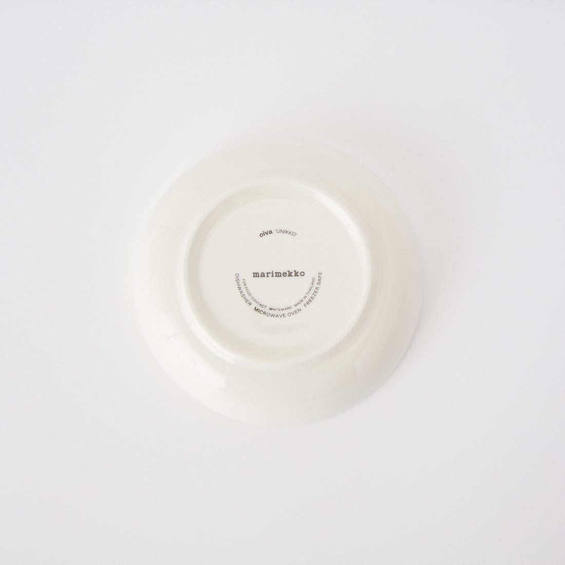 marimekko [マリメッコ] Unikko ディーププレート 13cm [52269-4-76258] 81 ｸﾞﾚｰｼﾞｭ