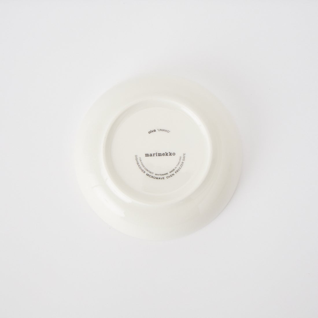 marimekko [マリメッコ] Unikko ディーププレート 13cm [52269-4-76266] 75 ﾚｯﾄﾞ