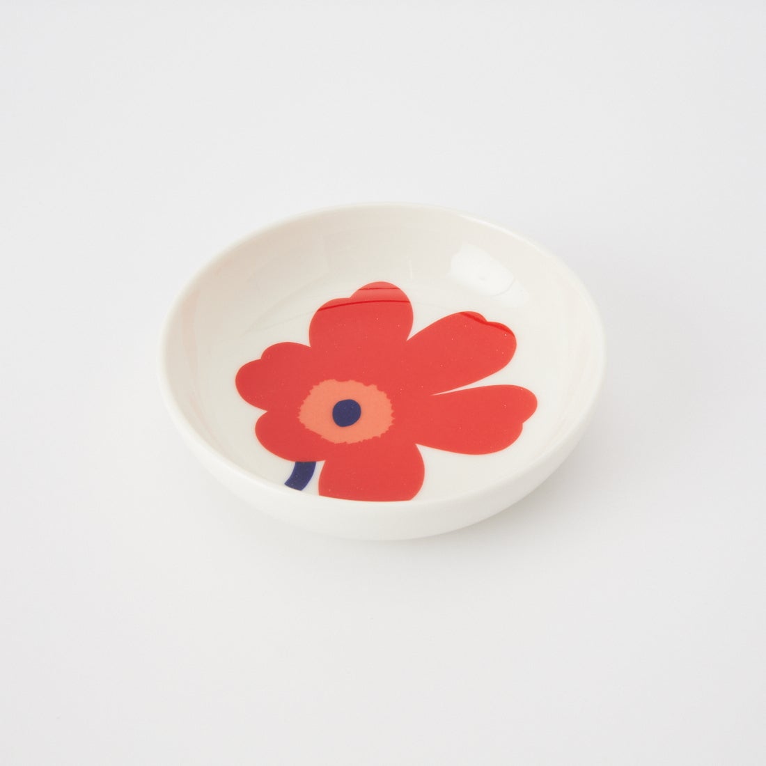 marimekko [マリメッコ] Unikko ディーププレート 13cm [52269-4-76266] 75 ﾚｯﾄﾞ