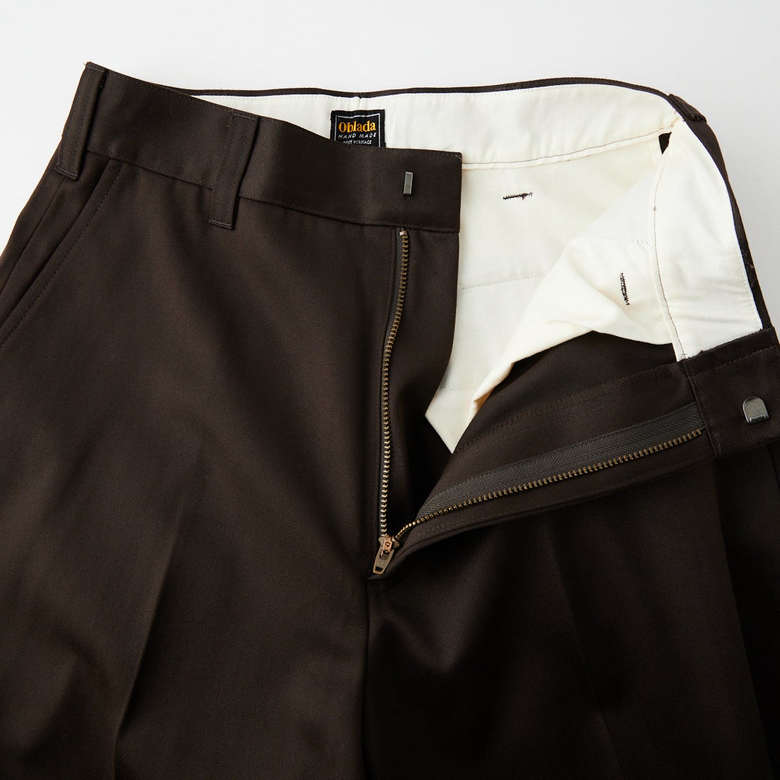 Oblada [オブラダ] STEADY センタープレスパンツ [F2610PT01] BROWN