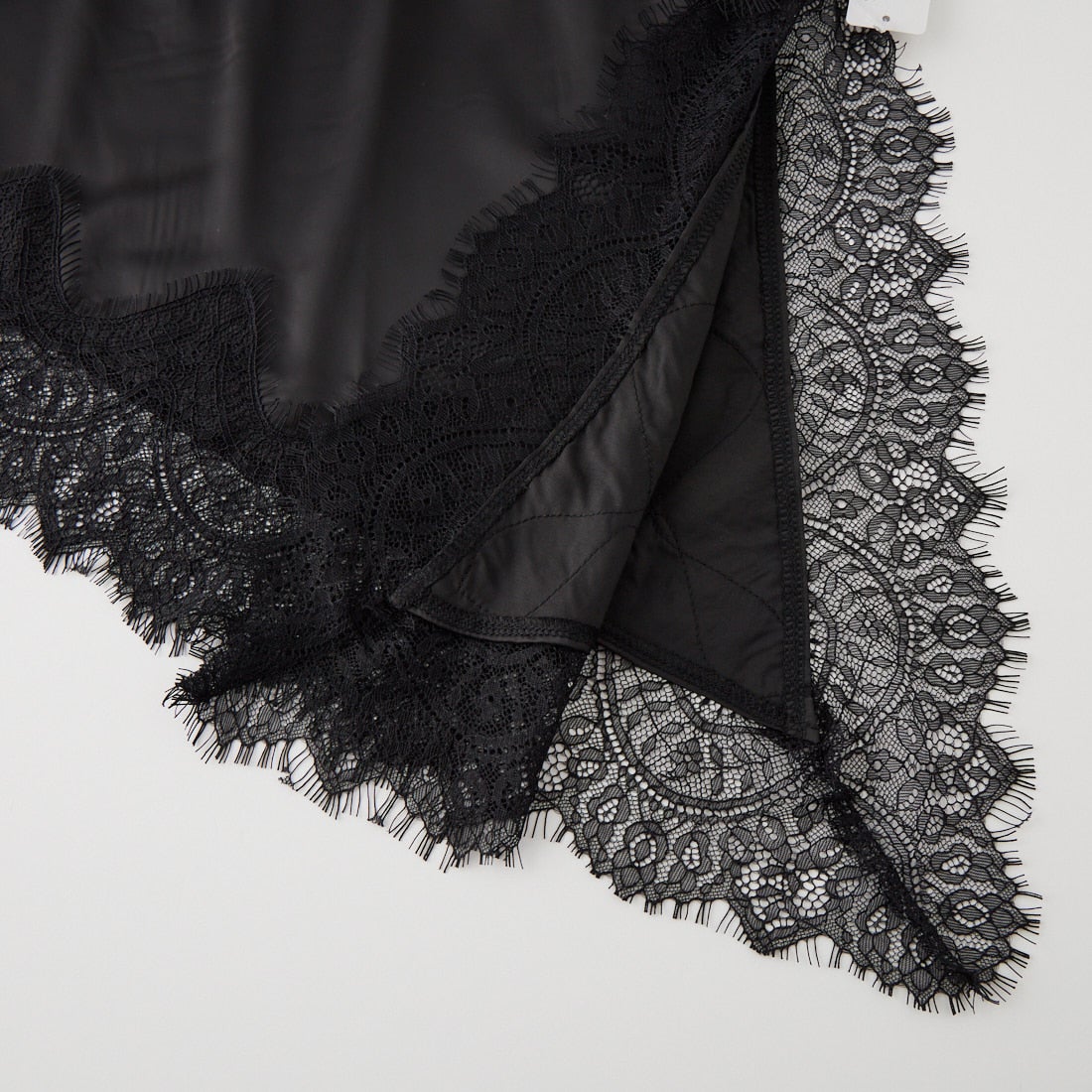 Maison de L'allure [メゾン ドゥ ラリュール] レースドッキングプルオーバー [M26332012] 09 BLACK
