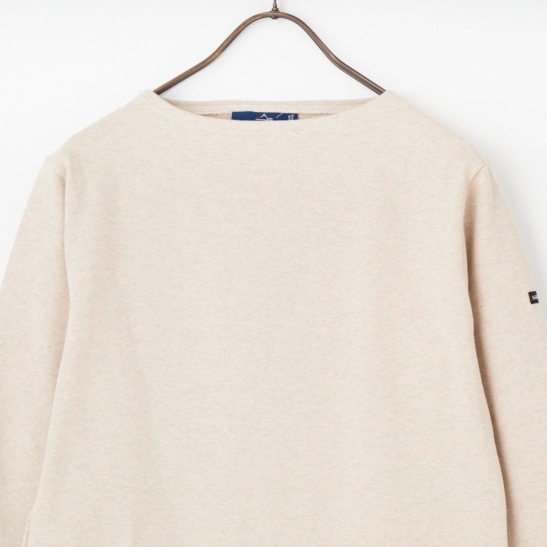 ST.JAMES [セントジェームス] バスクロングスリーブTシャツ [OUESSANT-UA] NATUREL