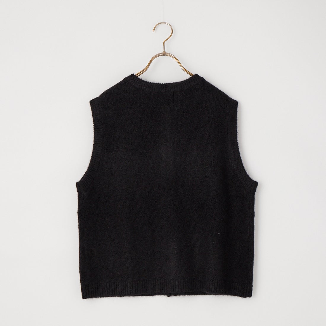 Margaux vintage [マルゴーヴィンテージ] コード刺繍ベスト [MG-JK-26082-A] BLACK/OFF