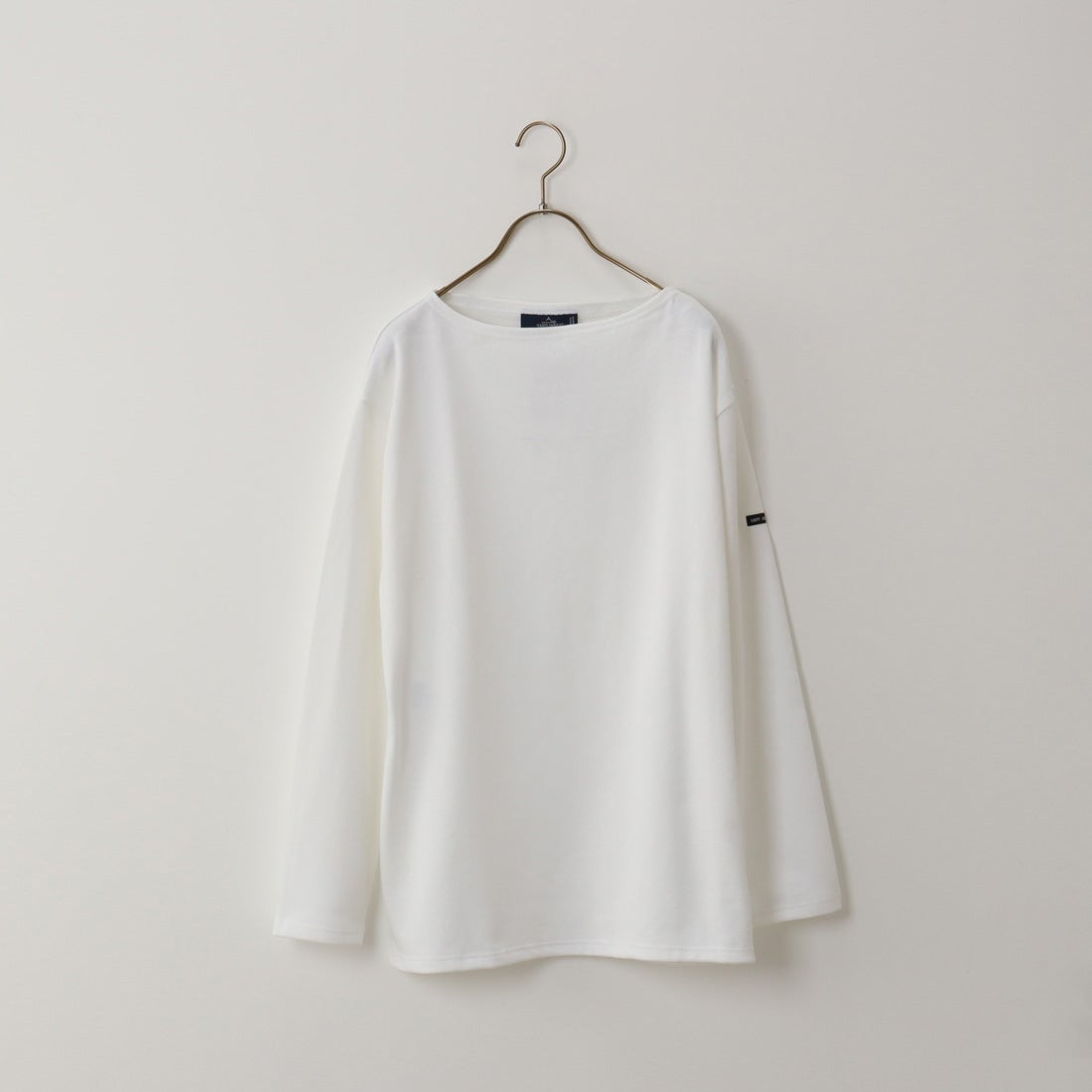 ST.JAMES [セントジェームス] バスクロングスリーブTシャツ [OUESSANT-UA] NEIGE