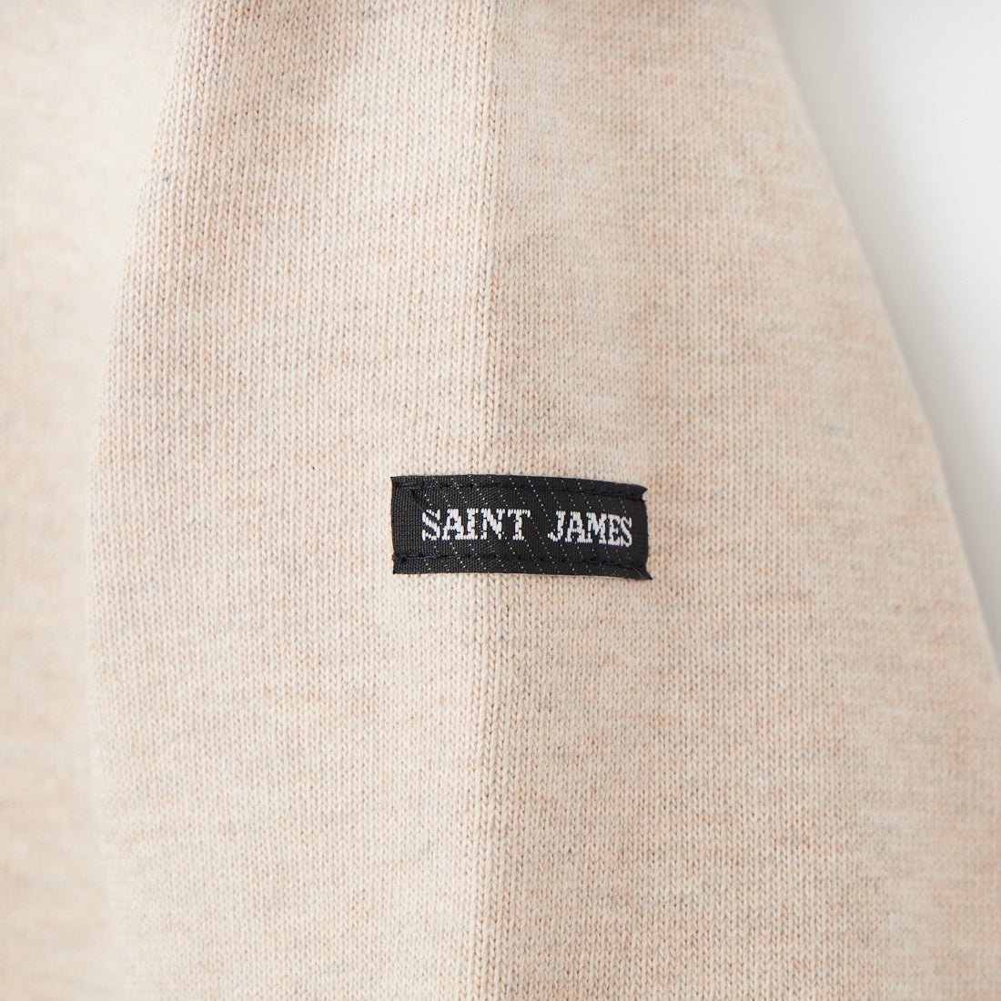 ST.JAMES [セントジェームス] バスクロングスリーブTシャツ [OUESSANT-UA] NATUREL