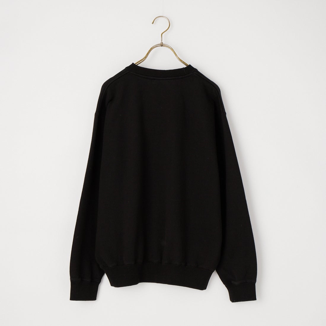 ILL ONE EIGHTY [イル ワンエイティ] MONTAUK クルーネックスウェット [ILL262-03B] BLACK