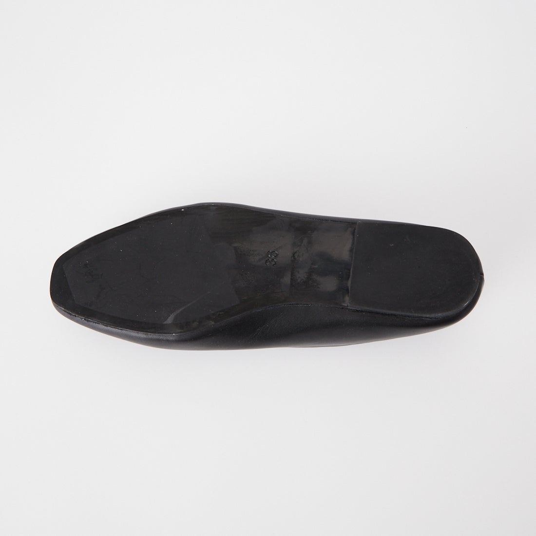 VINILO [ヴィニーロ] ナッパレザーフラットパンプス [AT-3502-01-NA] BLACK