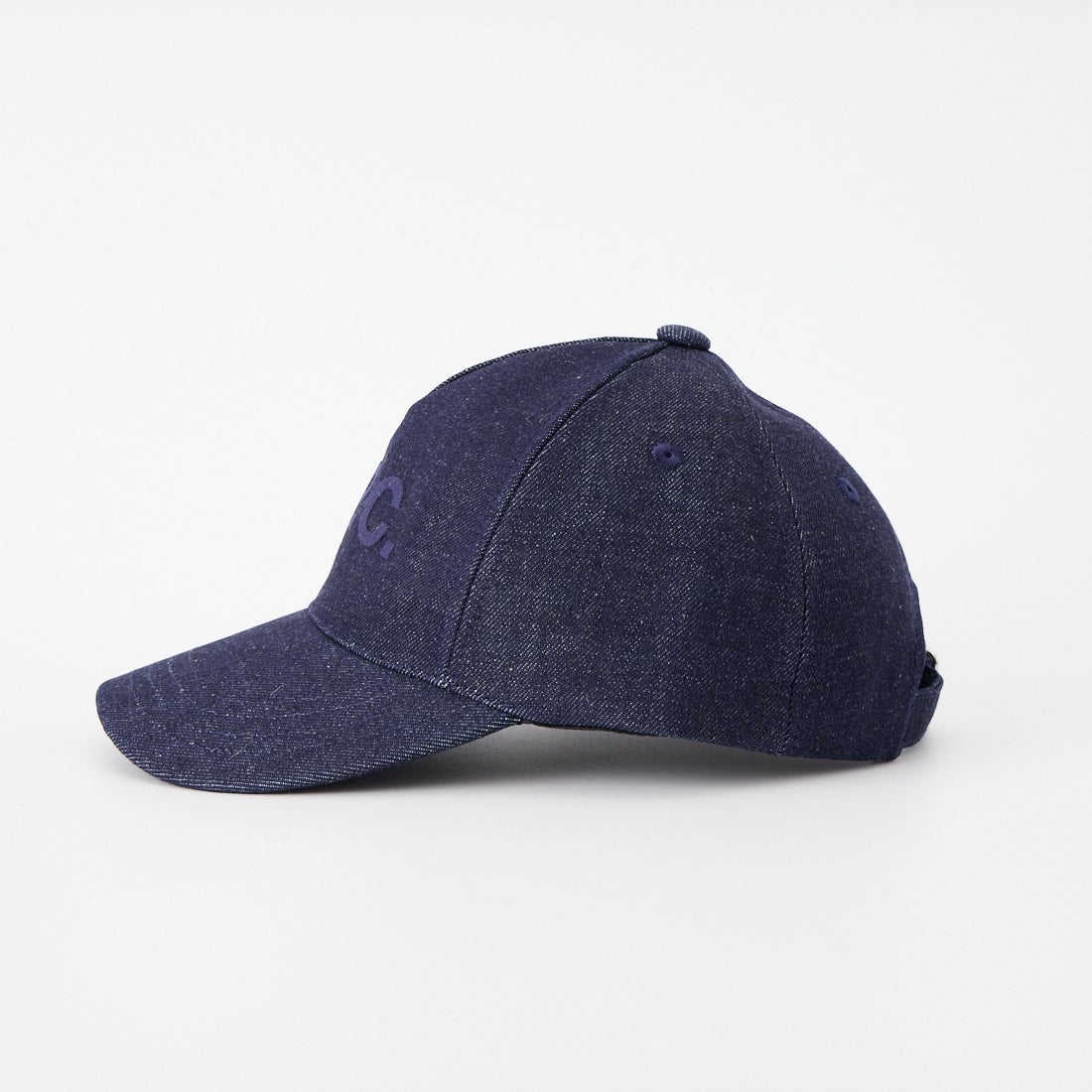 A.P.C. [アー・ペー・セー] VPCロゴ デニムキャップ [CASQUETTE-EDEN-VPC] 37 INDIGO