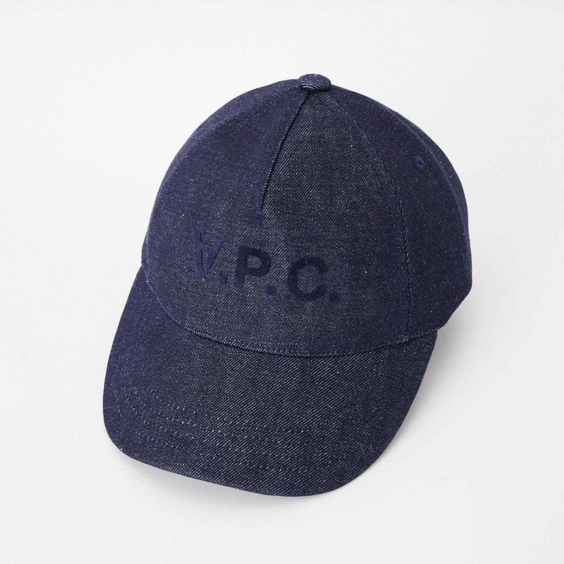 A.P.C. [アー・ペー・セー] VPCロゴ デニムキャップ [CASQUETTE-EDEN-VPC] 37 INDIGO