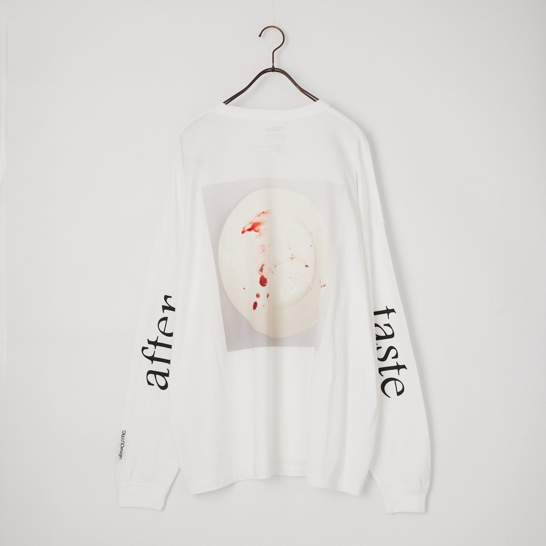 UNTRACE [アントレース] オリジナルグラフィックプリントTシャツ [292] WHITE