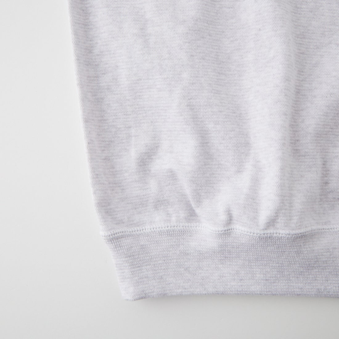 HOLLYWOOD RANCH MARKET [ハリウッドランチマーケット] ストレッチフライス 9.5ozヘムリブ ロングスリーブTシャツ [1015123] SV GREY