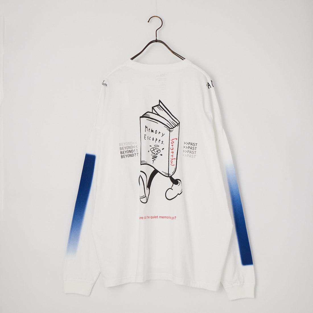 UNTRACE [アントレース] オリジナルグラフィックプリントTシャツ [288] WHITE