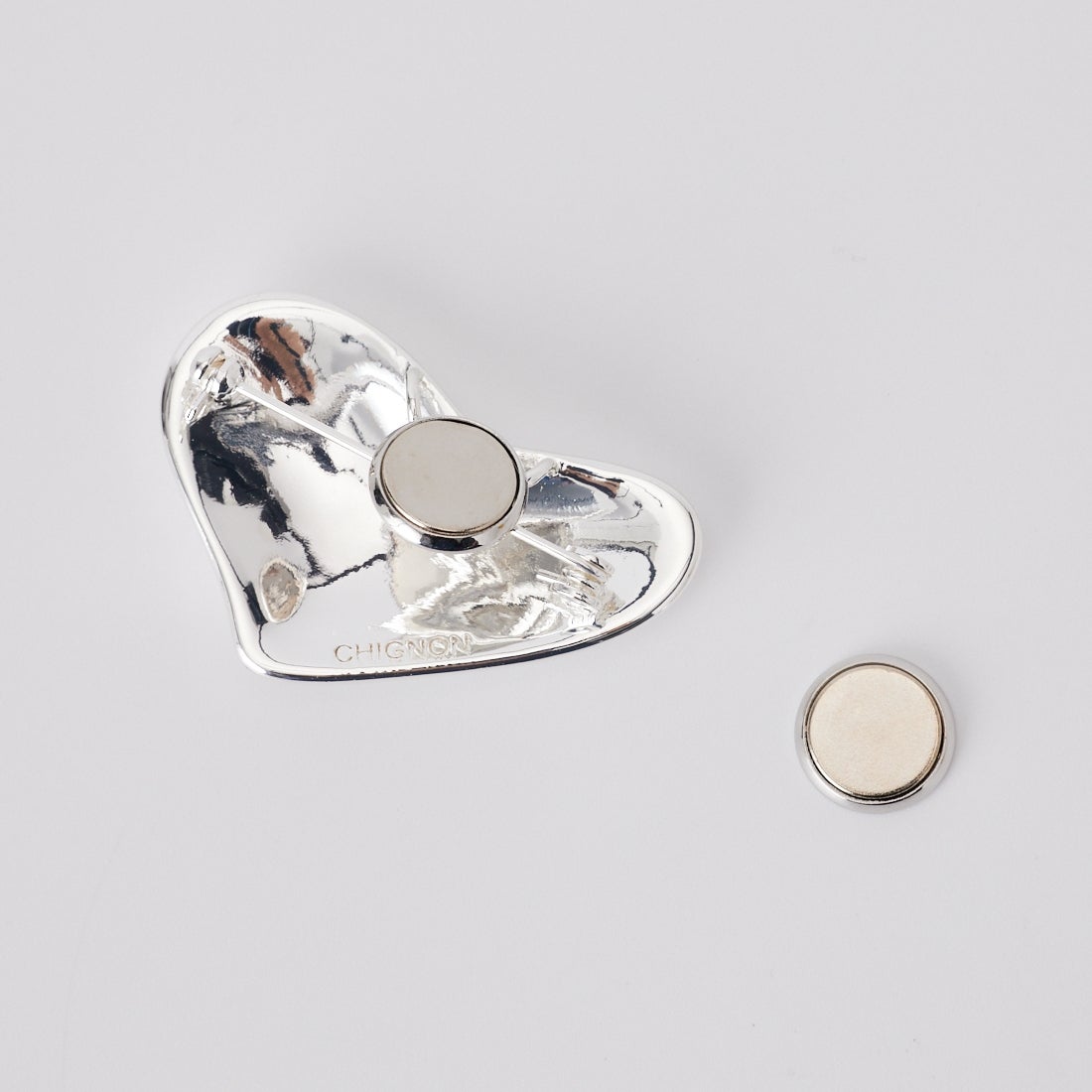 CHIGNON [シニヨン] ハートブローチ&ネックレス [0064-174SH] SILVER