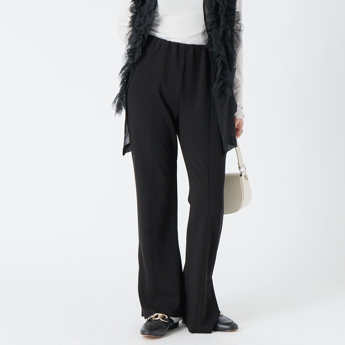 BLACK&&モデル身長：162cm 着用サイズ：38&&