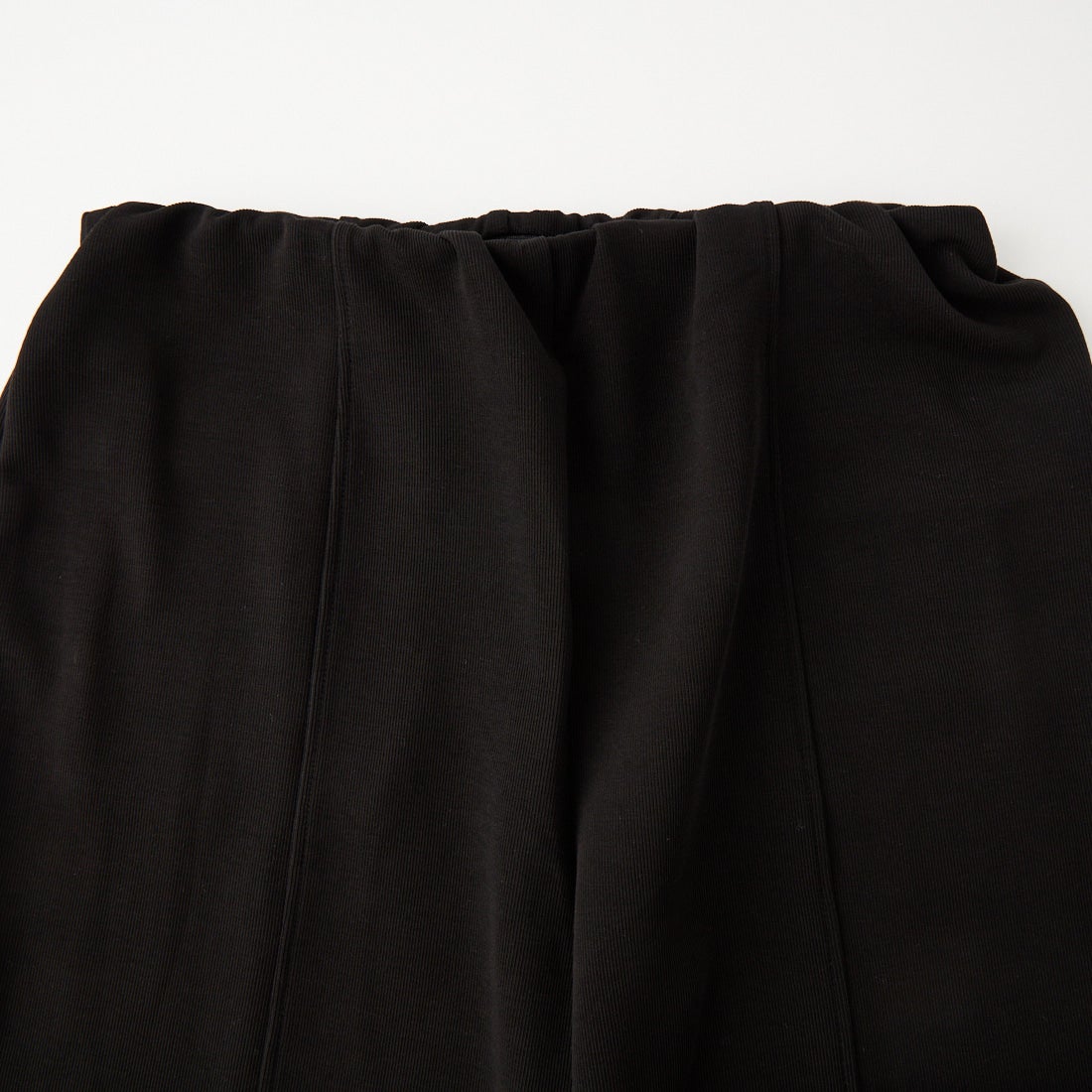 CHIGNON [シニヨン] ソフトリブフレアパンツ [3861-069-3GL] BLACK