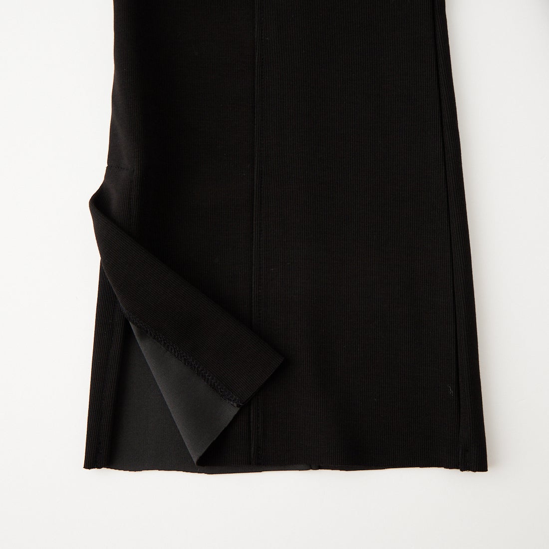 CHIGNON [シニヨン] ソフトリブフレアパンツ [3861-069-3GL] BLACK