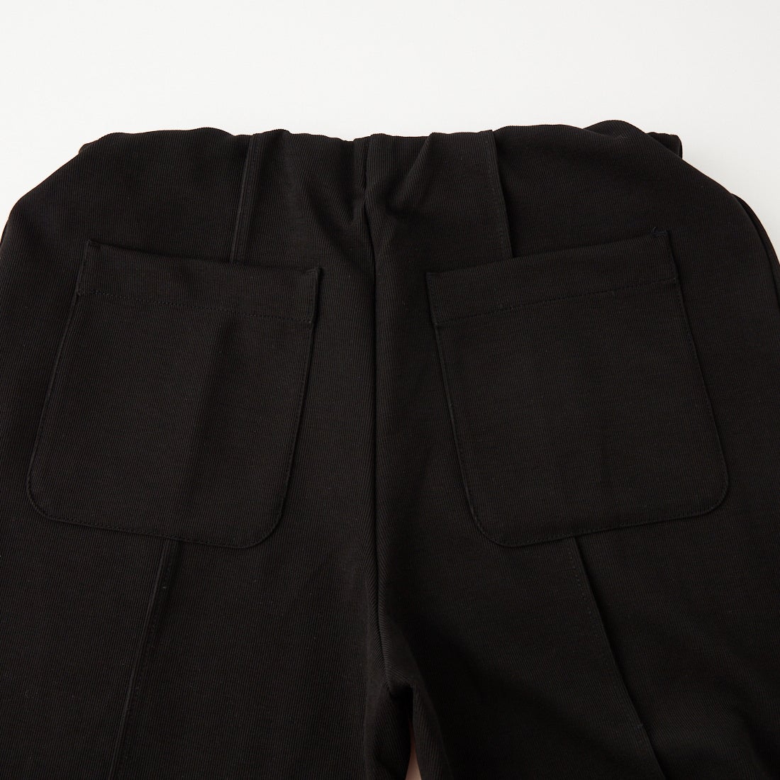 CHIGNON [シニヨン] ソフトリブフレアパンツ [3861-069-3GL] BLACK
