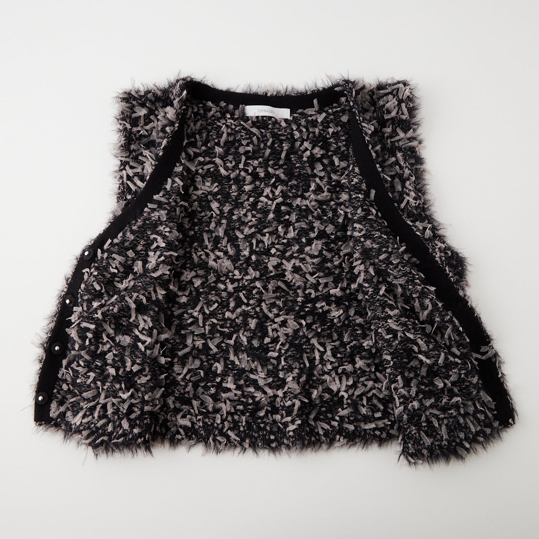 TORRAZZO DONNA [トラッゾドンナ] ファンシーヤーンニットビスチェ [6269-565] 13 GRY MIX
