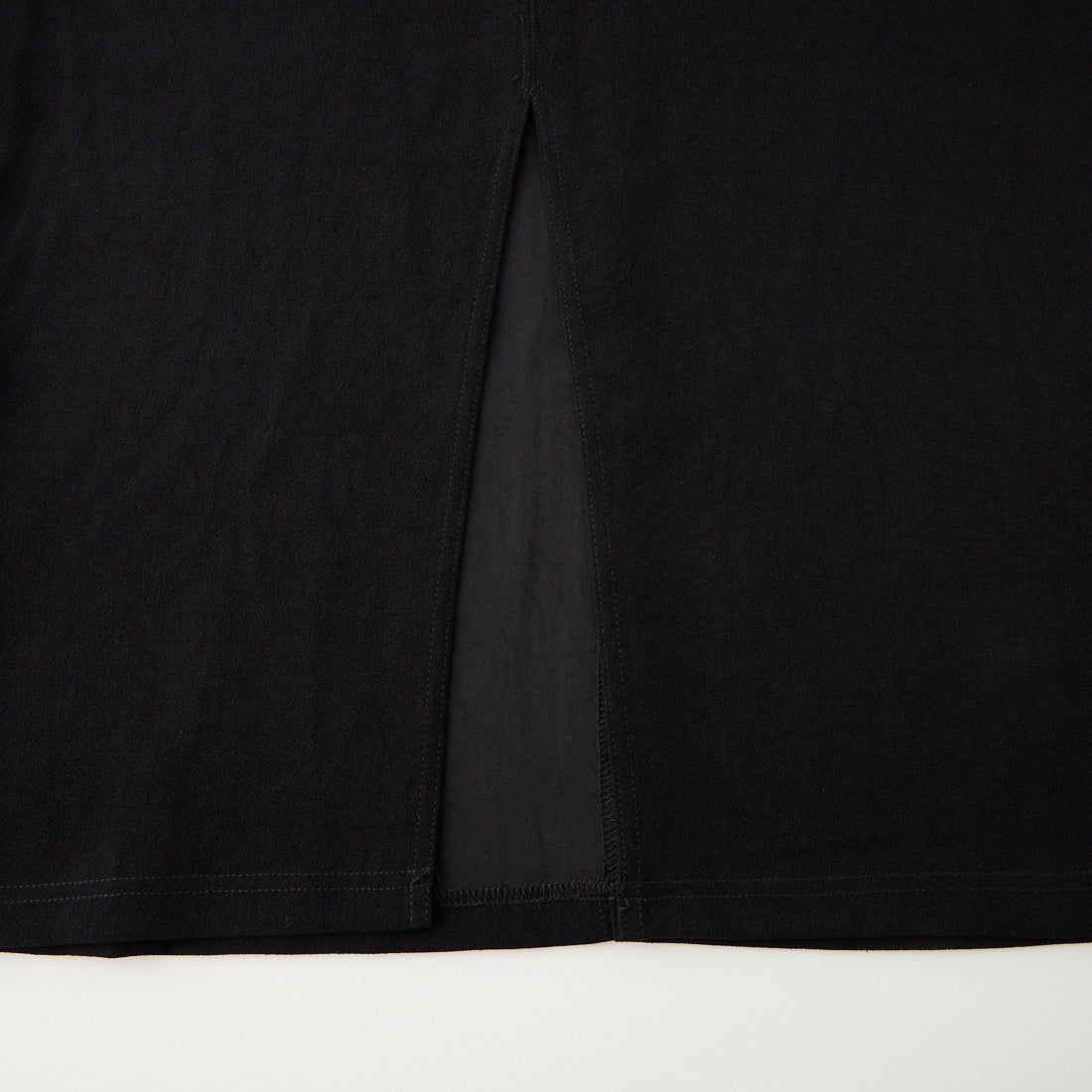 anuke [アンヌーク] Uネックルーズワンピース [62620305] BLK