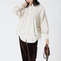 154 ｼﾛST&&モデル身長：162cm 着用サイズ：F&&