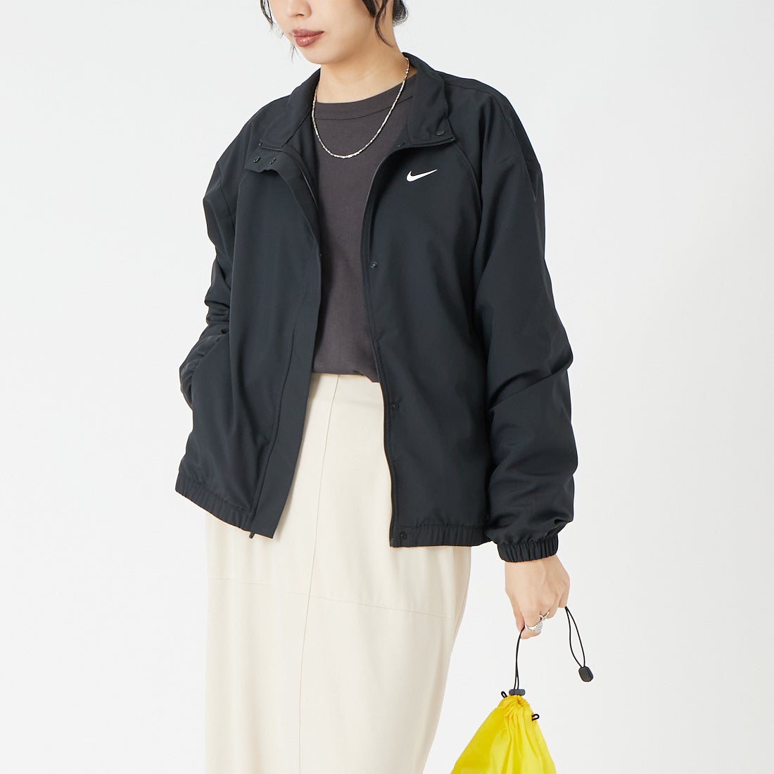 010ﾌﾞﾗｯｸ&&モデル身長：162cm 着用サイズ：M&&