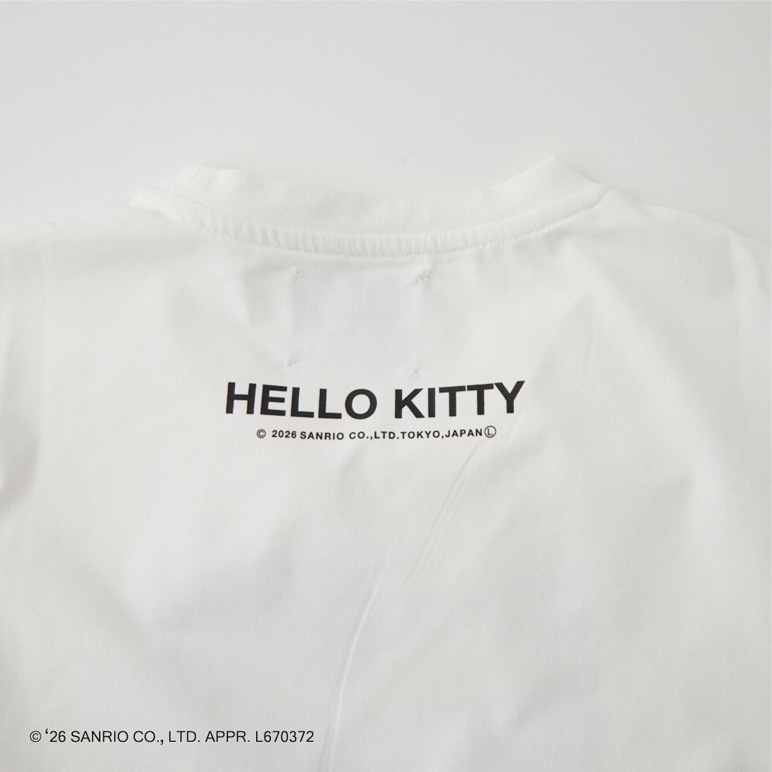 TRIPPY MIKIO ART [トリッピーミキオアート] HELLO KITTY SUNGLASSES Tシャツ [TR-153] WHITE
