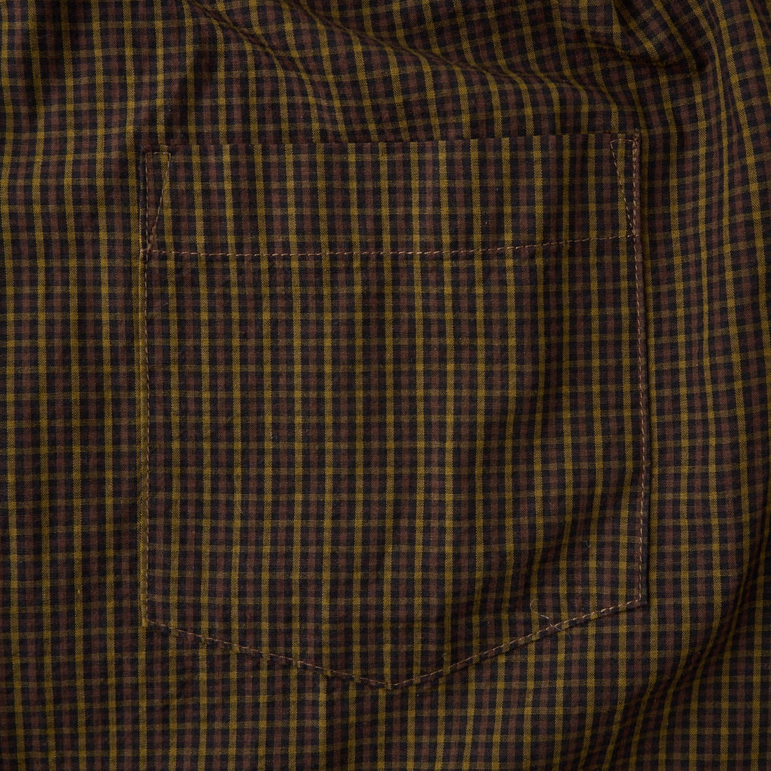 WHYTO. [ホワイト] チェック柄 ボリュームブラウス [WHT26FBL4111] KHK CHECK