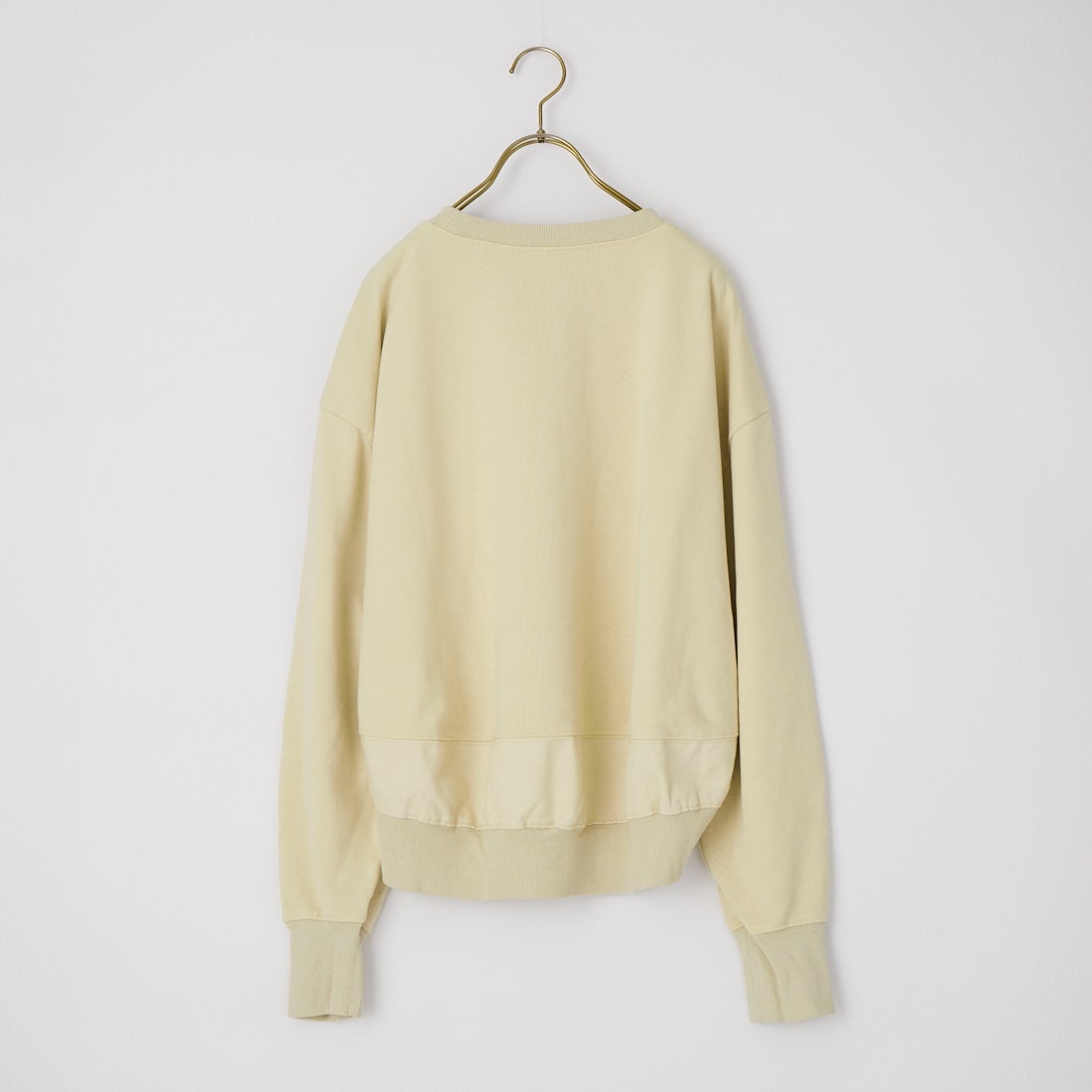 WHYTO. [ホワイト] コンビネーション スウェットシャツ [WHT26FBL4099] OFFBEIGE