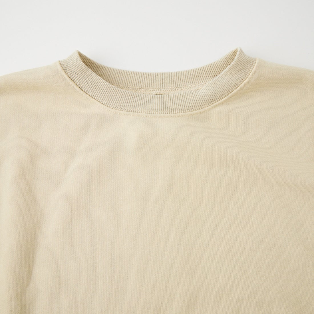 WHYTO. [ホワイト] コンビネーション スウェットシャツ [WHT26FBL4099] OFFBEIGE