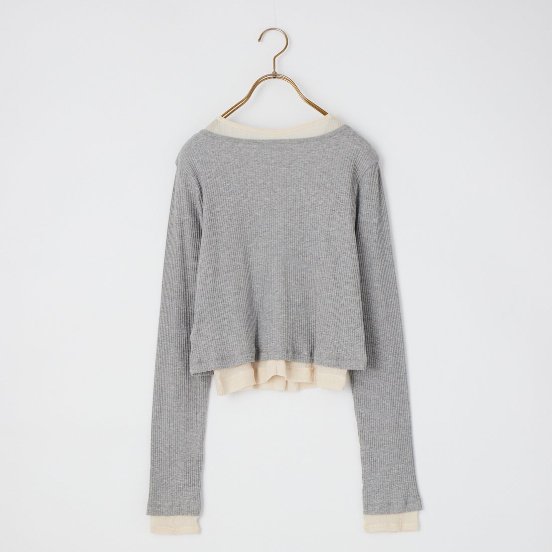 MAISON SPECIAL [メゾンスペシャル] リバーシブルカーディガン [21262415305] GRY