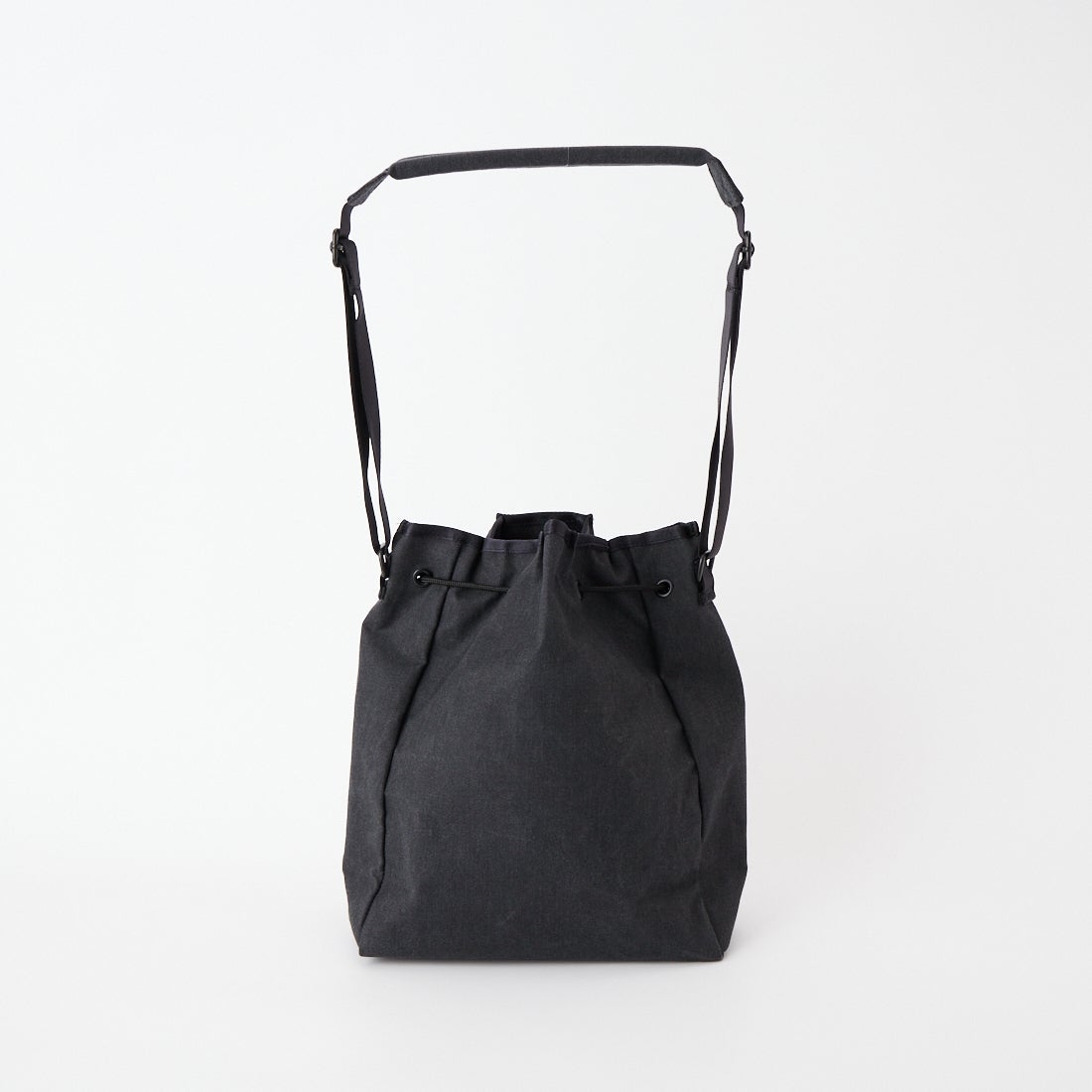 L.L.BEAN [エルエルビーン] ビニロン/コットン ドローストリングバッグ [528183] COAL