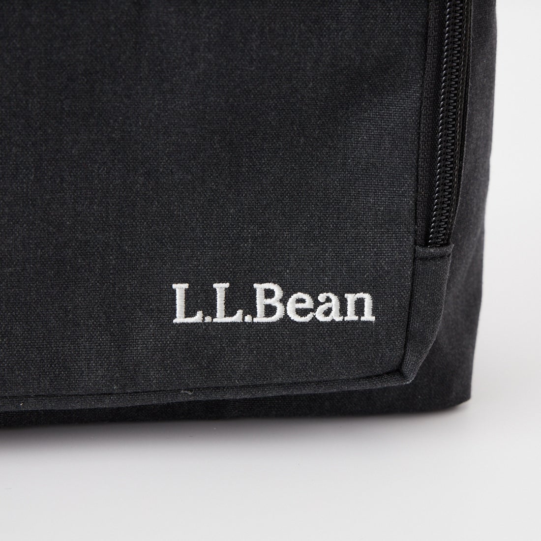 L.L.BEAN [エルエルビーン] ビニロン/コットン ドローストリングバッグ [528183] COAL