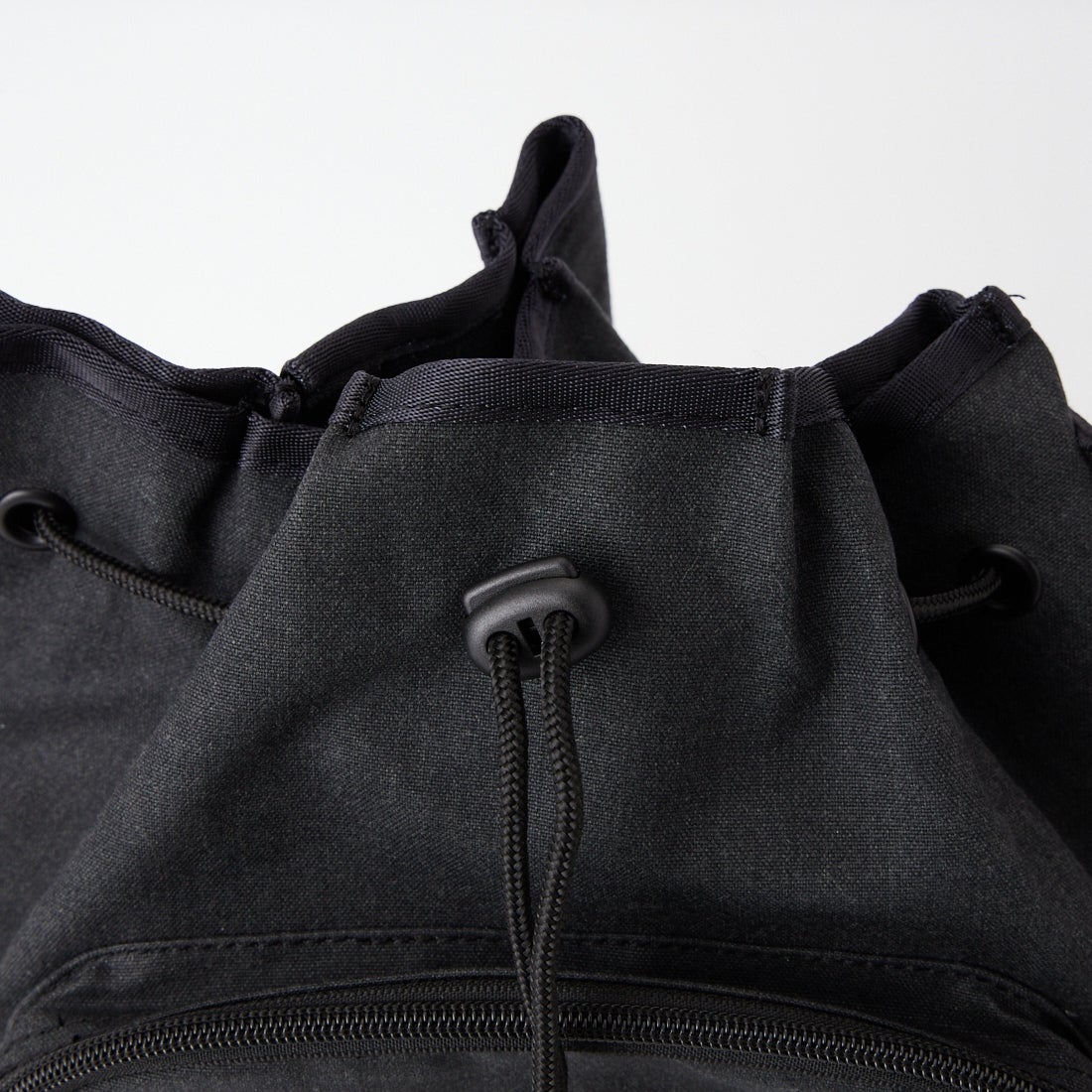 L.L.BEAN [エルエルビーン] ビニロン/コットン ドローストリングバッグ [528183] COAL