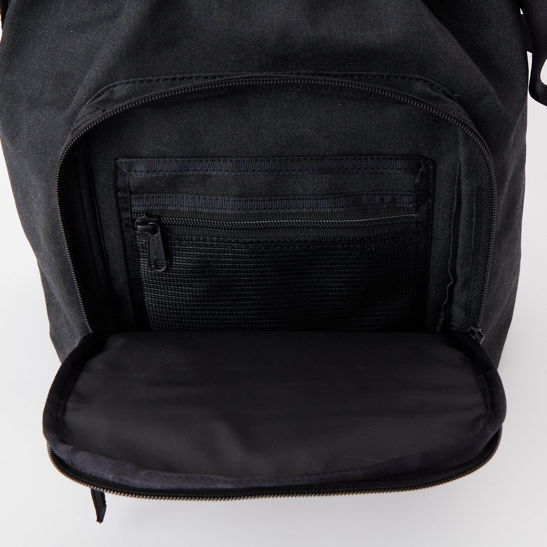 L.L.BEAN [エルエルビーン] ビニロン/コットン ドローストリングバッグ [528183] COAL
