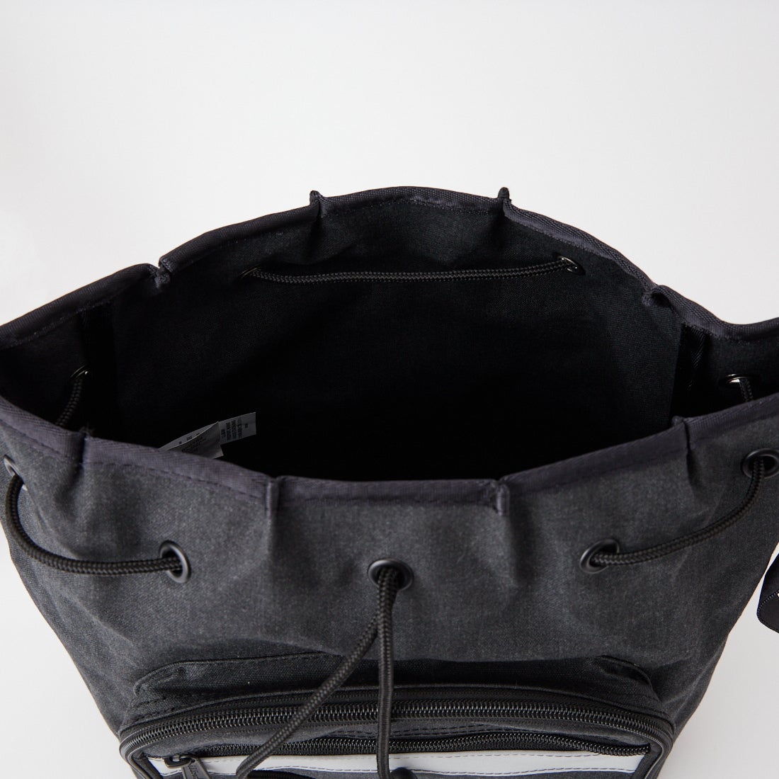L.L.BEAN [エルエルビーン] ビニロン/コットン ドローストリングバッグ [528183] COAL