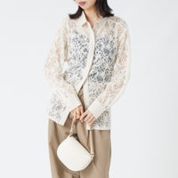 ﾎﾜｲﾄ&&モデル身長：162cm 着用サイズ：F&&