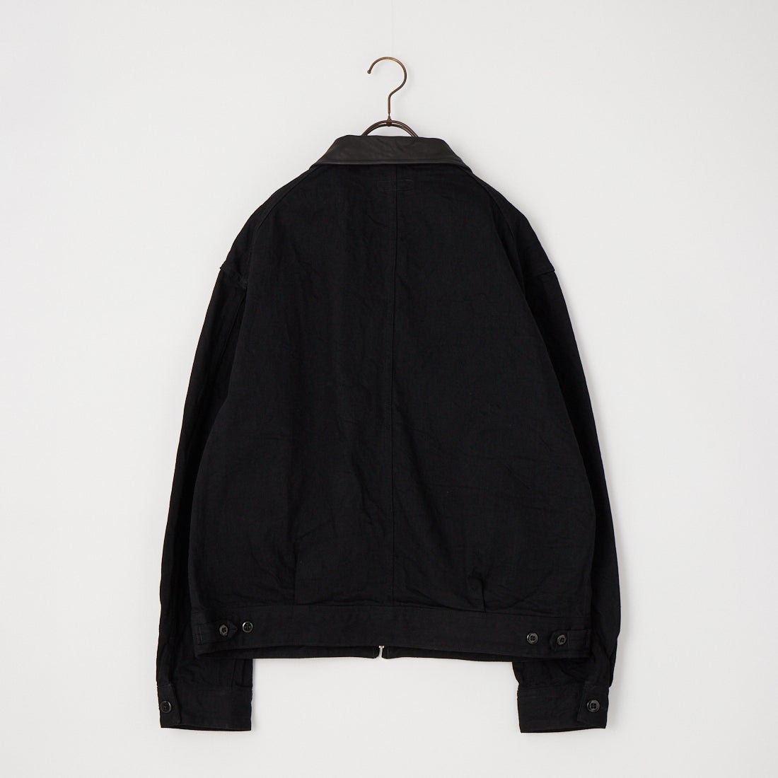 A VONTADE [アボンタージ] デニムジップワークジャケット [VTD-0565-JK] BB BLACK