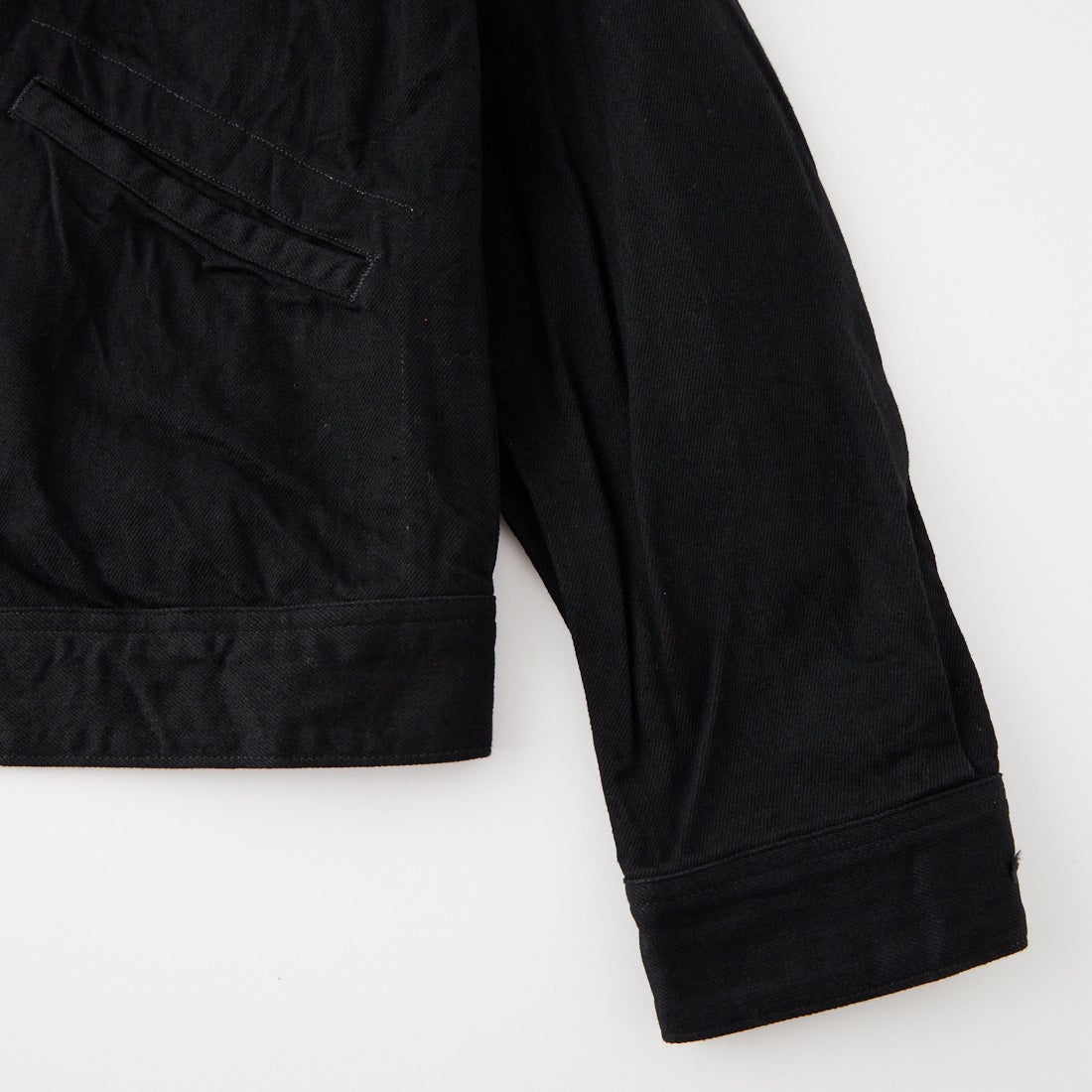 A VONTADE [アボンタージ] デニムジップワークジャケット [VTD-0565-JK] BB BLACK