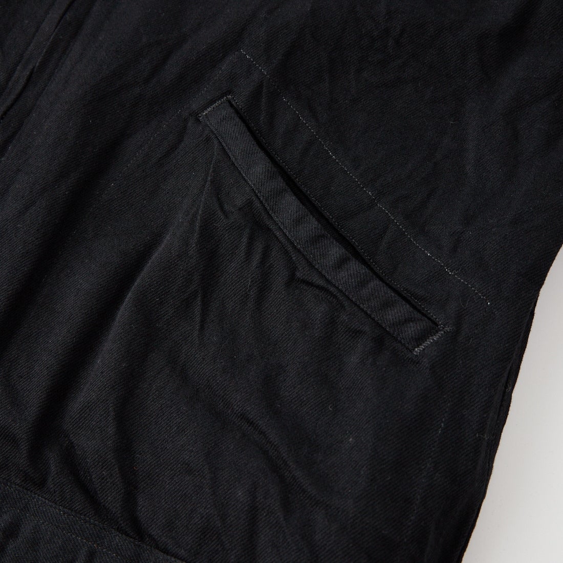 A VONTADE [アボンタージ] デニムジップワークジャケット [VTD-0565-JK] BB BLACK