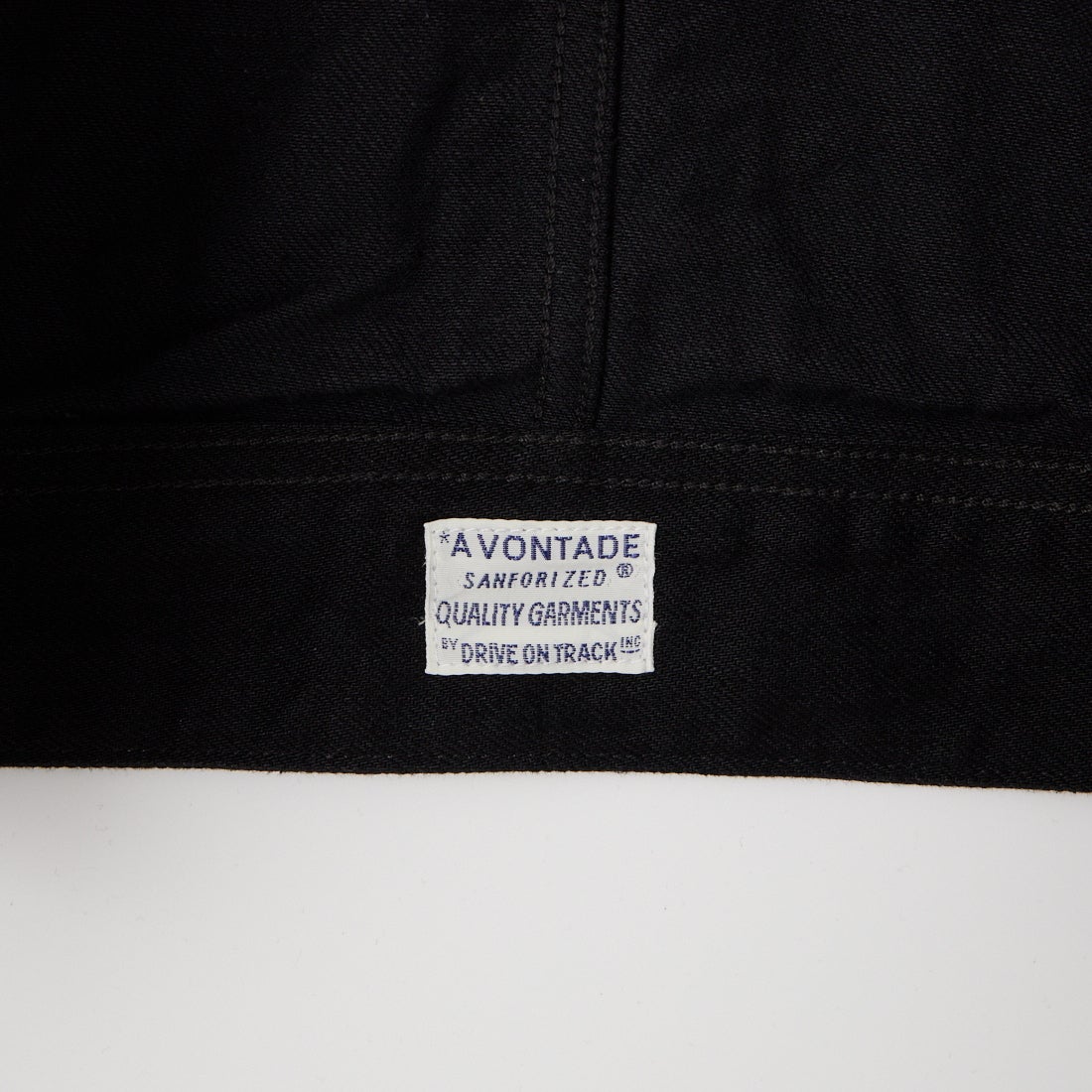 A VONTADE [アボンタージ] デニムジップワークジャケット [VTD-0565-JK] BB BLACK