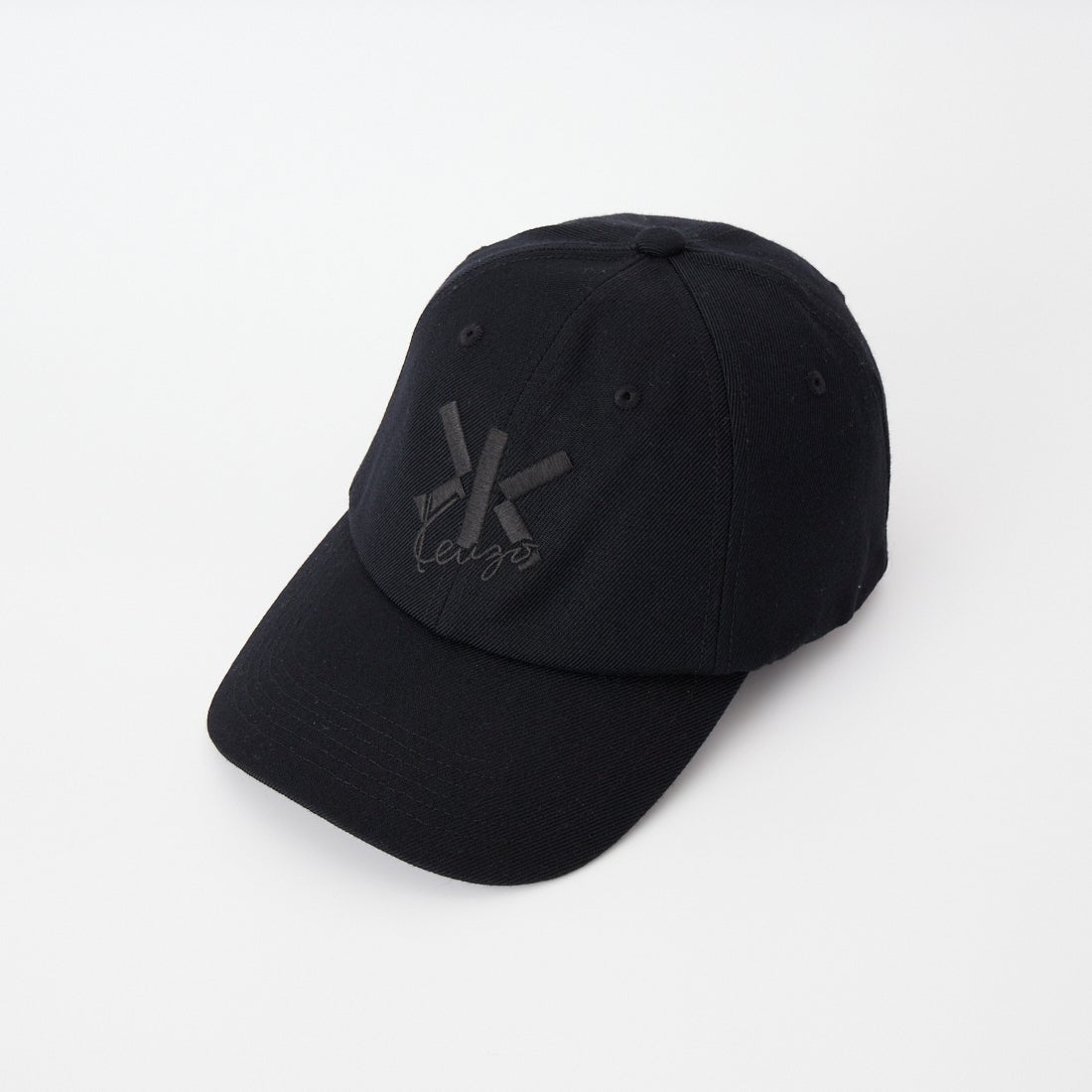 KENZO [ケンゾー] Double K エンブロイダリーキャップ [FG68AC411F33] 99 BLACK