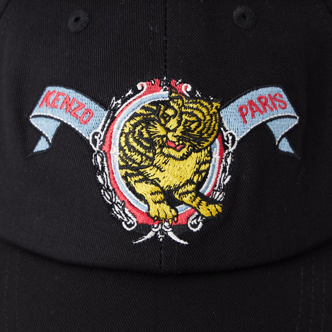 KENZO [ケンゾー] Jumping Tiger エンブロイダリーキャップ [FG68AC801F49] 99 BLACK