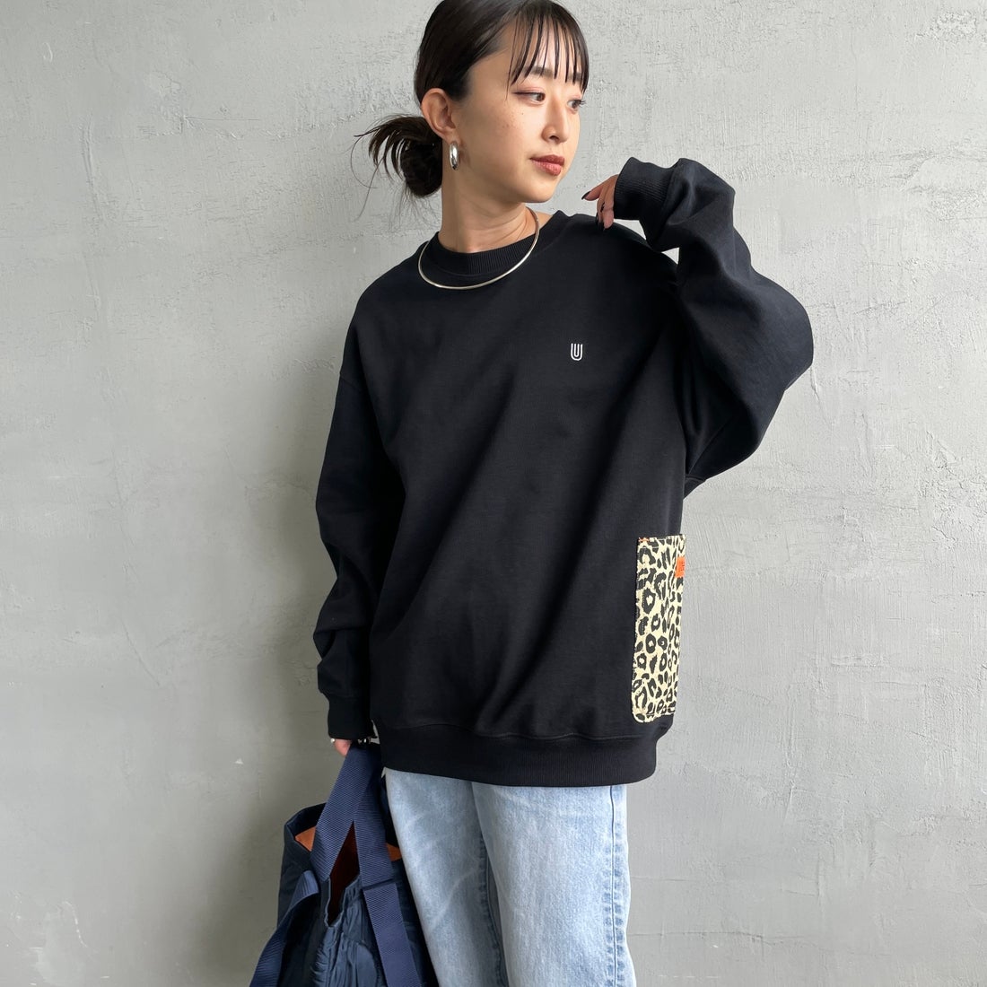 BLACK&&モデル身長：150cm 着用サイズ：S&&