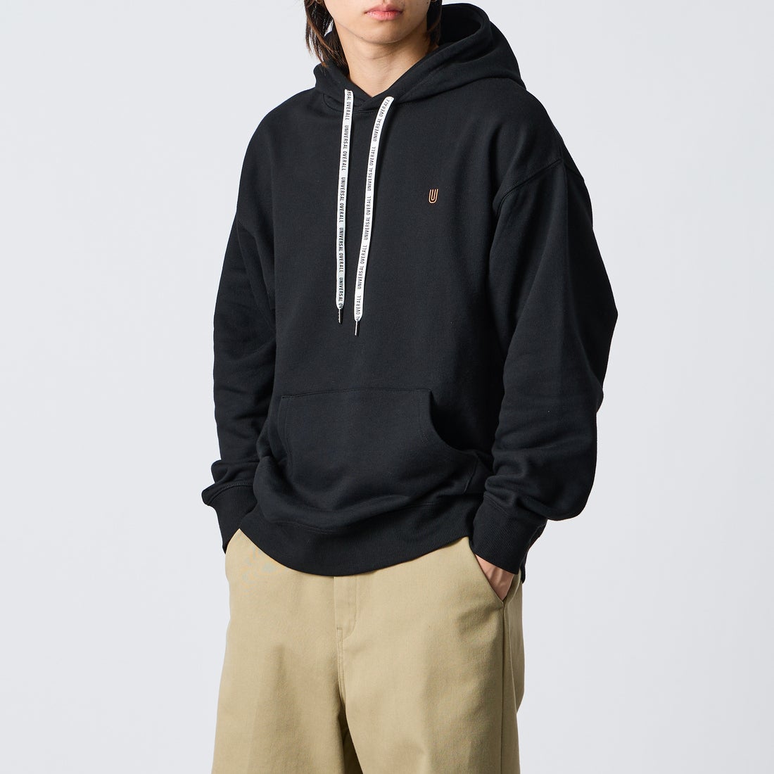 BLACK&&モデル身長：177cm 着用サイズ：L&&